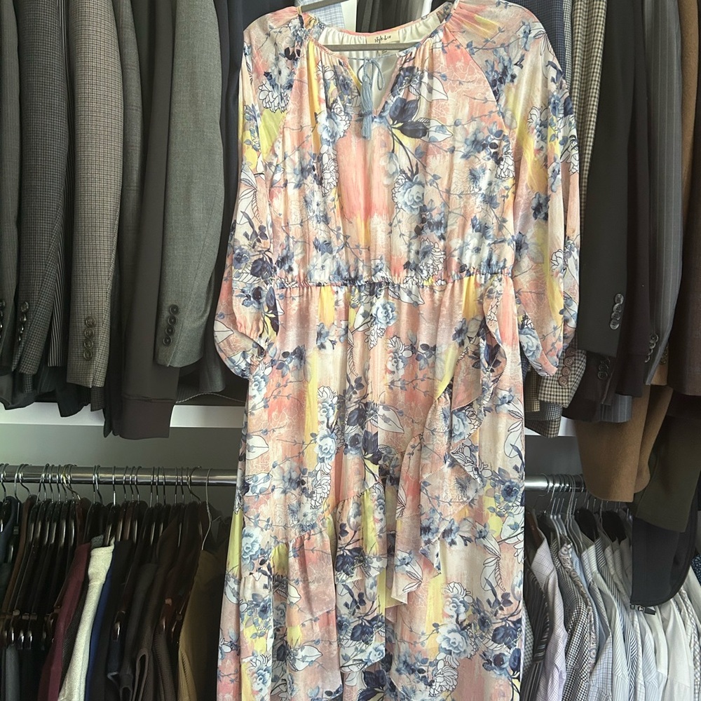 Floral Print Women's Dress